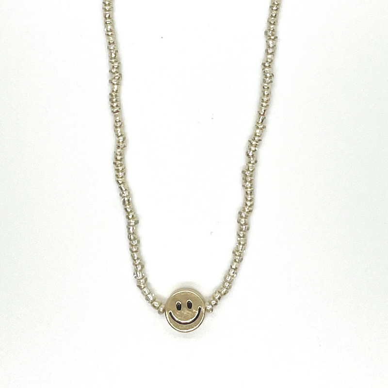 Smiley Bead Necklace